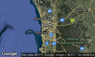 Map of Perth