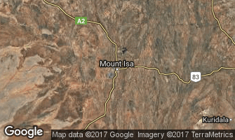 Map of Mount Isa