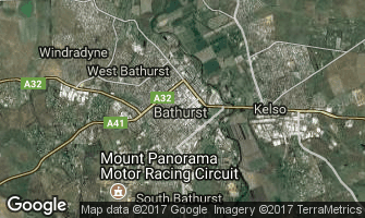 Map of Bathurst