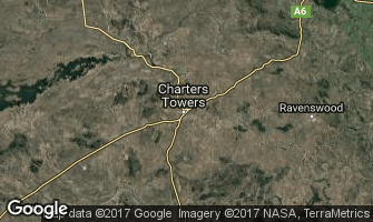 Map of Charters Towers
