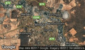 Map of Mildura