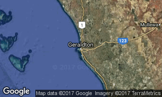 Map of Geraldton